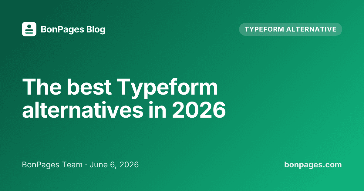 The best Typeform alternatives in 2026