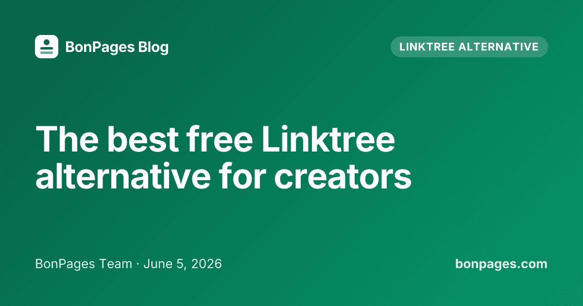 The best free Linktree alternative for creators